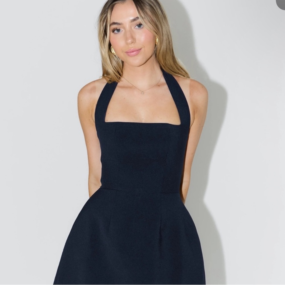 Odd Muse Structured Mini Dress - image 1